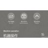 HAPPY BUILD SHINEYU XINYU YC-22009 22009 YC22009 non  MÁY CẮT YUJI 1:10 tỷ lệ 1:10 bộ đồ chơi xếp lắp ráp ghép mô hình Build Team Đội Xây Dựng 2068 khối