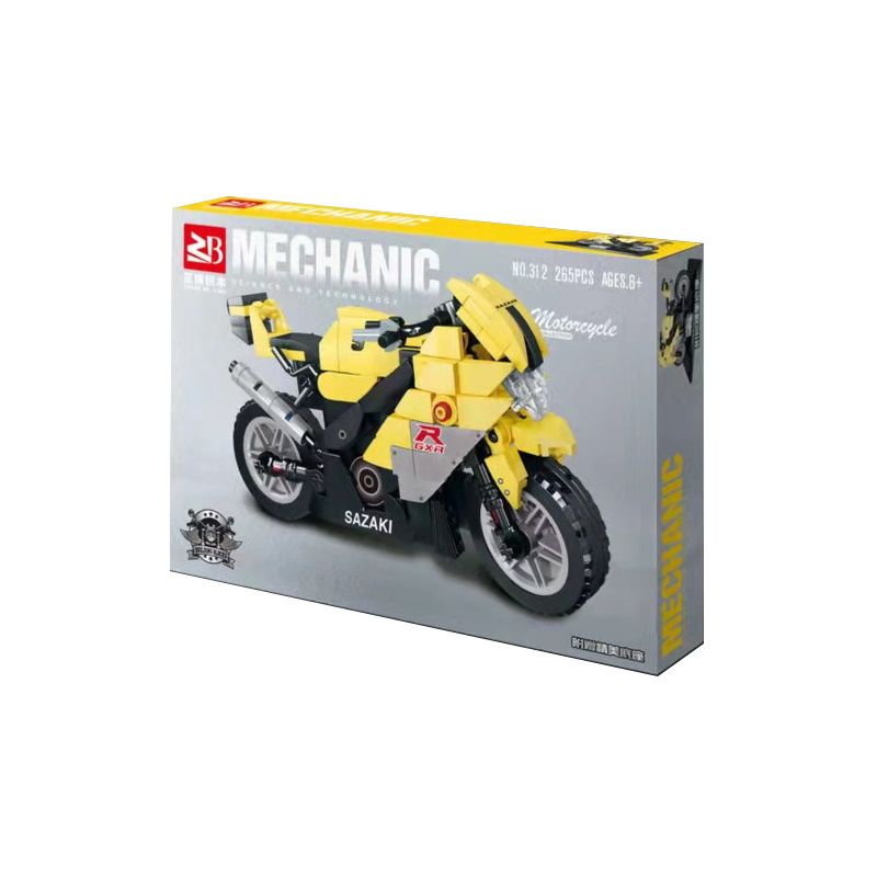 FAIR 312 non Lego TRIUMPH MOTO. bộ đồ chơi xếp lắp ráp ghép mô hình Motorcycle Motorbike TRIUMPH MOTORCYCLE Xe Hai Bánh 265 khối