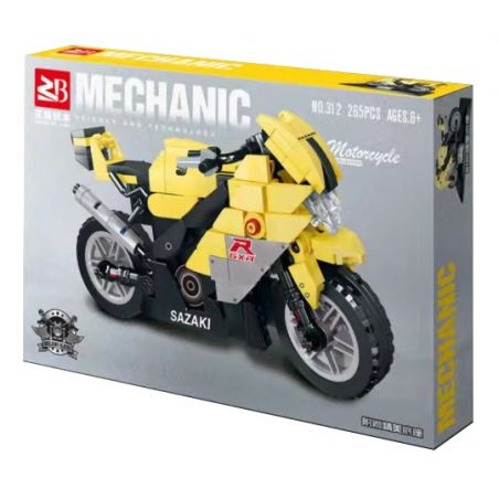 FAIR 312 non  TRIUMPH MOTO. bộ đồ chơi xếp lắp ráp ghép mô hình Motorcycle Motorbike TRIUMPH MOTORCYCLE Xe Hai Bánh 265 khối