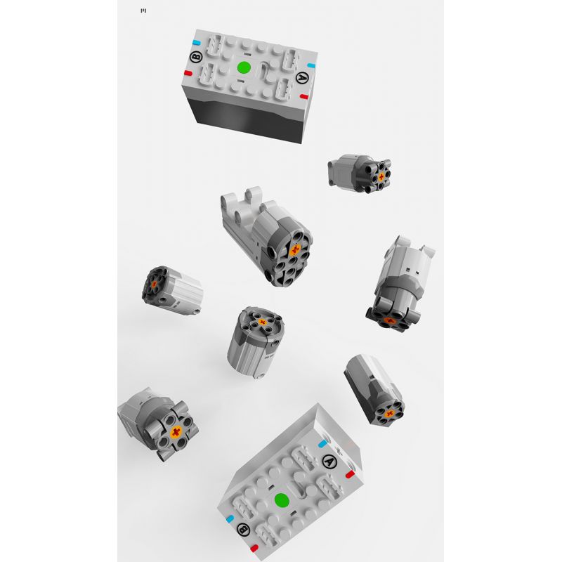 HAPPY BUILD SHINEYU XINYU YC-22009 22009 YC22009 non  MÁY CẮT YUJI 1:10 tỷ lệ 1:10 bộ đồ chơi xếp lắp ráp ghép mô hình Build Team Đội Xây Dựng 2068 khối