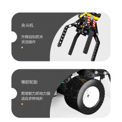 HAPPY BUILD SHINEYU XINYU YC-22009 22009 YC22009 non  MÁY CẮT YUJI 1:10 tỷ lệ 1:10 bộ đồ chơi xếp lắp ráp ghép mô hình Build Team Đội Xây Dựng 2068 khối