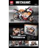 FAIR 310 non  XE MÁY HONDA. bộ đồ chơi xếp lắp ráp ghép mô hình Motorcycle Motorbike Xe Hai Bánh 280 khối