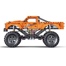 Winner 7126 non  XE TẢI QUÁI VẬT 1:12 tỷ lệ 1:12 bộ đồ chơi xếp lắp ráp ghép mô hình  MONSTER TRUCK Kỹ Thuật Công Nghệ Cao Mô Hình Phương Tiện 1492 khối