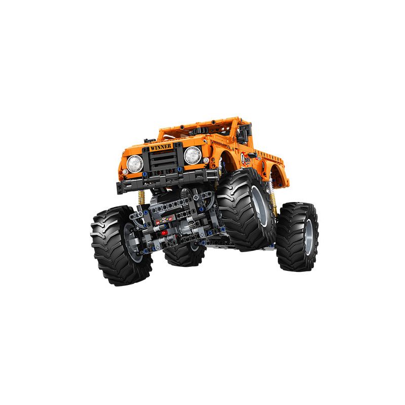 Winner 7126 non  XE TẢI QUÁI VẬT 1:12 tỷ lệ 1:12 bộ đồ chơi xếp lắp ráp ghép mô hình  MONSTER TRUCK Kỹ Thuật Công Nghệ Cao Mô Hình Phương Tiện 1492 khối