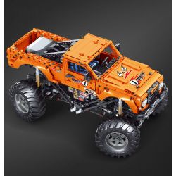 Winner 7126 non  XE TẢI QUÁI VẬT 1:12 tỷ lệ 1:12 bộ đồ chơi xếp lắp ráp ghép mô hình  MONSTER TRUCK Kỹ Thuật Công Nghệ Cao Mô Hình Phương Tiện 1492 khối