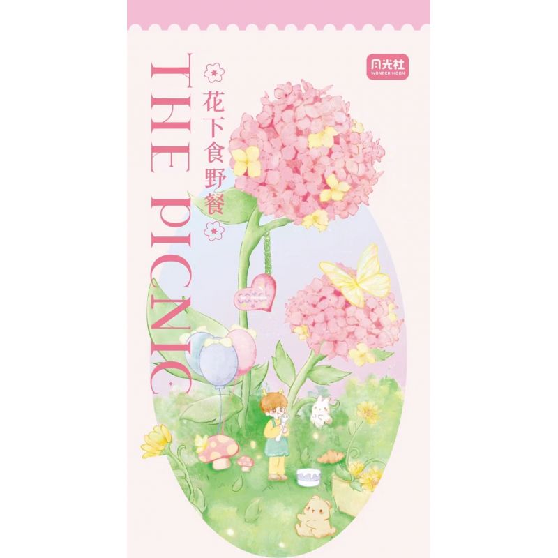 GEKKOSHA 804215 non  DÃ NGOẠI HOA bộ đồ chơi xếp lắp ráp ghép mô hình THE PICNIC 423 khối