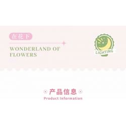 GEKKOSHA 804215 non  DÃ NGOẠI HOA bộ đồ chơi xếp lắp ráp ghép mô hình THE PICNIC 423 khối