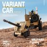 ACHKO 60003 non  XE RÀ PHÁ BOM MÌN M-ATV bộ đồ chơi xếp lắp ráp ghép mô hình Military Army ANTI-MINE VEHICLE Quân Sự Bộ Đội 890 khối