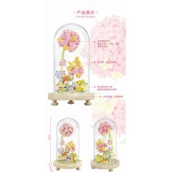 GEKKOSHA 804215 non  DÃ NGOẠI HOA bộ đồ chơi xếp lắp ráp ghép mô hình THE PICNIC 423 khối