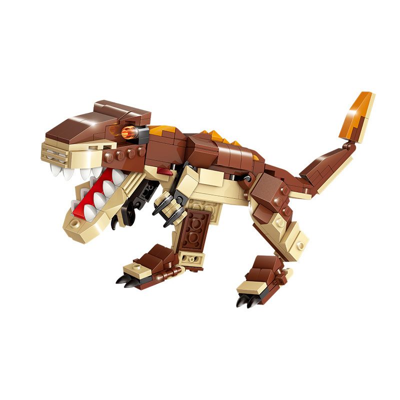 GUDI 40405 non Lego KHỦNG LONG BẠO CHÚA REX bộ đồ chơi xếp lắp ráp ghép mô hình Creator TYRANNOSAURUS REX Sáng Tạo 252 khối