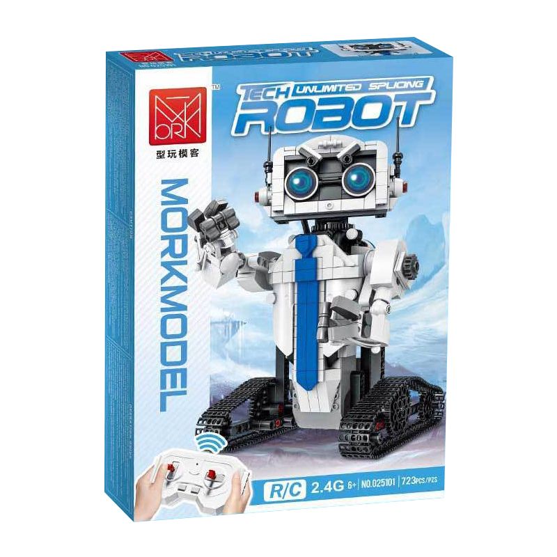 MorkModel 025101 Mork Model 025101 non  ROBOT LẮP RÁP ĐIỀU KHIỂN TỪ XA bộ đồ chơi xếp lắp ráp ghép mô hình  Kỹ Thuật Công Nghệ Cao Mô Hình Phương Tiện 723 khối