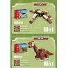 GUDI 40405 non  KHỦNG LONG BẠO CHÚA REX bộ đồ chơi xếp lắp ráp ghép mô hình Creator TYRANNOSAURUS REX Sáng Tạo 252 khối
