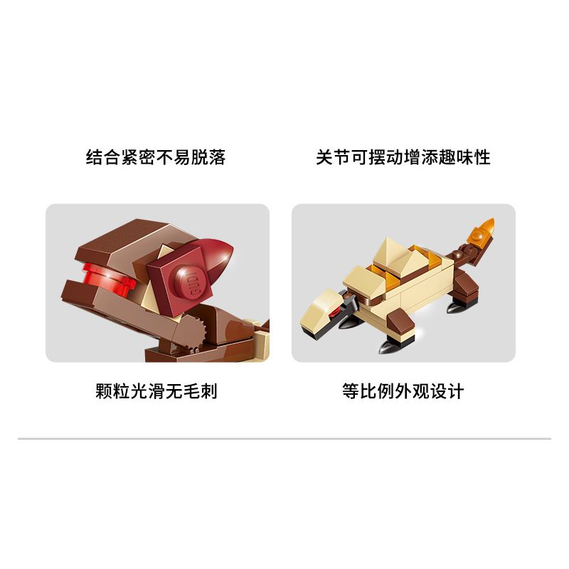 GUDI 40405 non  KHỦNG LONG BẠO CHÚA REX bộ đồ chơi xếp lắp ráp ghép mô hình Creator TYRANNOSAURUS REX Sáng Tạo 252 khối