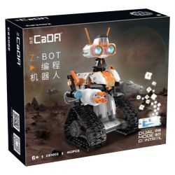 CADA DOUBLEE C83002 83002 non  ROBOT LẬP TRÌNH Z.BOT bộ đồ chơi xếp lắp ráp ghép mô hình  Kỹ Thuật Công Nghệ Cao Mô Hình Phương Tiện 462 khối