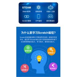 CADA DOUBLEE C83002 83002 non  ROBOT LẬP TRÌNH Z.BOT bộ đồ chơi xếp lắp ráp ghép mô hình  Kỹ Thuật Công Nghệ Cao Mô Hình Phương Tiện 462 khối