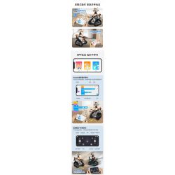 CADA DOUBLEE C83002 83002 non  ROBOT LẬP TRÌNH Z.BOT bộ đồ chơi xếp lắp ráp ghép mô hình  Kỹ Thuật Công Nghệ Cao Mô Hình Phương Tiện 462 khối