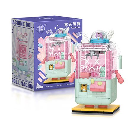 WEIGHT 2097 non  THỜI TIẾT LẠNH bộ đồ chơi xếp lắp ráp ghép mô hình 342 khối