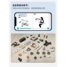 CADA DOUBLEE C83002 83002 non  ROBOT LẬP TRÌNH Z.BOT bộ đồ chơi xếp lắp ráp ghép mô hình  Kỹ Thuật Công Nghệ Cao Mô Hình Phương Tiện 462 khối