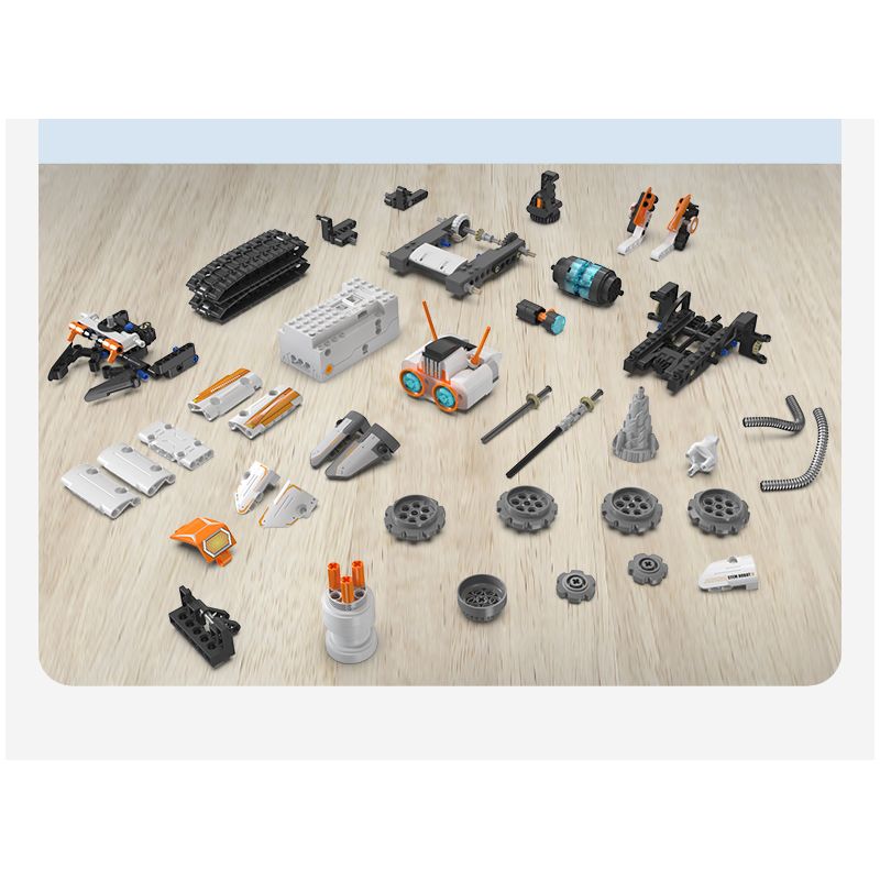 CADA DOUBLEE C83002 83002 non  ROBOT LẬP TRÌNH Z.BOT bộ đồ chơi xếp lắp ráp ghép mô hình  Kỹ Thuật Công Nghệ Cao Mô Hình Phương Tiện 462 khối