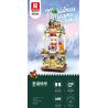 REOBRIX 66004 non  TƯỞNG TƯỢNG GIÁNG SINH bộ đồ chơi xếp lắp ráp ghép mô hình Seasonal CHRISTMAS DREAMS Mùa Lễ Hội 843 khối