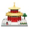 MOYU BLOCK MY92012 92012 non  TỬ CẤM THÀNH WANCHUN PAVILION bộ đồ chơi xếp lắp ráp ghép mô hình Architecture Công Trình Kiến Trúc 3812 khối