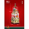 REOBRIX 66004 non  TƯỞNG TƯỢNG GIÁNG SINH bộ đồ chơi xếp lắp ráp ghép mô hình Seasonal CHRISTMAS DREAMS Mùa Lễ Hội 843 khối