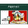 REOBRIX 66004 non  TƯỞNG TƯỢNG GIÁNG SINH bộ đồ chơi xếp lắp ráp ghép mô hình Seasonal CHRISTMAS DREAMS Mùa Lễ Hội 843 khối