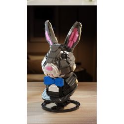 QIZHILE 103001 non  THỎ TỐT LÀNH bộ đồ chơi xếp lắp ráp ghép mô hình Creator Expert ROBBIT LUCKY Chuyên Gia Sáng Tạo