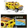 GBL KY1034 1034 non  SUV H2 bộ đồ chơi xếp lắp ráp ghép mô hình  PROJECT MACHINE Kỹ Thuật Công Nghệ Cao Mô Hình Phương Tiện 642 khối