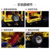 GBL KY1034 1034 non  SUV H2 bộ đồ chơi xếp lắp ráp ghép mô hình  PROJECT MACHINE Kỹ Thuật Công Nghệ Cao Mô Hình Phương Tiện 642 khối