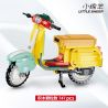 ACHKO 50018 non  XE MÁY CỪU NHỎ bộ đồ chơi xếp lắp ráp ghép mô hình  LITTLE SHEEP Kỹ Thuật Công Nghệ Cao Mô Hình Phương Tiện 747 khối
