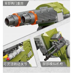 XINGBAO XB-57016 57016 XB57016 non  TYRANNOSAURUS REX CƠ HỌC (10 TRONG 1) bộ đồ chơi xếp lắp ráp ghép mô hình Creator Sáng Tạo 1159 khối