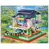 ZHEGAO DZ6110 6110 non  BIỆT THỰ NẮNG bộ đồ chơi xếp lắp ráp ghép mô hình Creator SUNSHINE VILLA Sáng Tạo 2395 khối