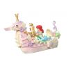 WEKKI 506179 non  SEAMANIC NÀNG TIÊN CÁ bộ đồ chơi xếp lắp ráp ghép mô hình FAIRY TALE TOWN MINI-CAR MAGIC VEHICLE 159 khối
