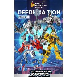 PanlosBrick 626006 Panlos Brick 626006 non  4 LOẠI MECH SIÊU THAY ĐỔI CHIẾN BINH XE TẢI THỦ LĨNH KHỦNG LONG VÀ KẺ HỦY DIỆT bộ đồ chơi xếp lắp ráp ghép mô hình Jurassic World Thế Giới Khủng Long 1224 khối