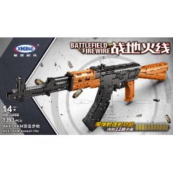 XINGBAO XB-24006 24006 XB24006 non  SÚNG TRƯỜNG TẤN CÔNG AK47 AKM bộ đồ chơi xếp lắp ráp ghép mô hình Pubg Battlegrounds AK47 AKM ASSAULT RIFLE Bắn Súng 1393 khối