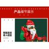 REOBRIX 66001 non  ÔNG GIÀ NOEN bộ đồ chơi xếp lắp ráp ghép mô hình Seasonal SANTA COMING Mùa Lễ Hội 1039 khối