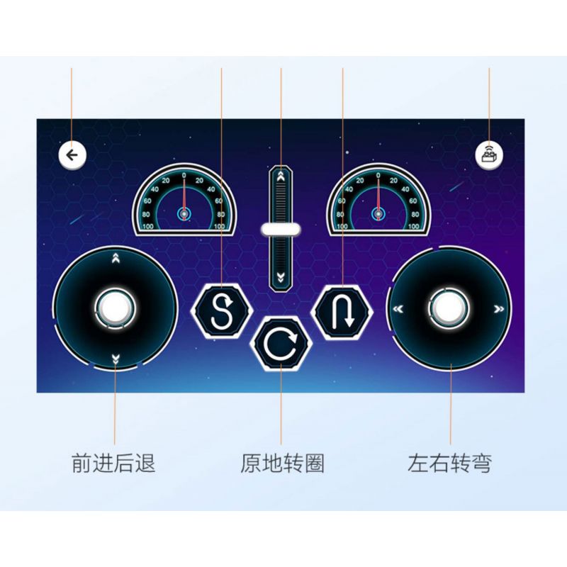 CADA DOUBLEE C51082 51082 non  CON TRAI CỦA GIÓ tỷ lệ 1:20 bộ đồ chơi xếp lắp ráp ghép mô hình Racers Z-WIND Đua Tốc Độ 258 khối