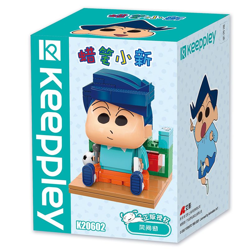 KEEPPLEY K20602 20602 non  WINDSTAND. bộ đồ chơi xếp lắp ráp ghép mô hình Crayon Shin-Chan Cậu Bé Bút Chì