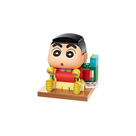 KEEPPLEY K20601 20601 non  HOANG DÃ MỚI GIÚP ĐỠ bộ đồ chơi xếp lắp ráp ghép mô hình Crayon Shin-Chan Cậu Bé Bút Chì