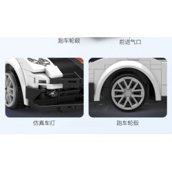 CADA DOUBLEE C51082 51082 non  CON TRAI CỦA GIÓ tỷ lệ 1:20 bộ đồ chơi xếp lắp ráp ghép mô hình Racers Z-WIND Đua Tốc Độ 258 khối