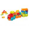 MEGA BLOKS DXH35 non  XE LỬA HỌC CHỮ CÁI LỚN bộ đồ chơi xếp lắp ráp ghép mô hình Pre-School Mẫu Giáo 60 khối