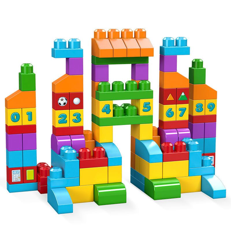 MEGA BLOKS FVJ49 non Lego GÓI GIÁ TRỊ NHẬN THỨC bộ đồ chơi xếp lắp ráp ghép mô hình Pre-School Mẫu Giáo 150 khối