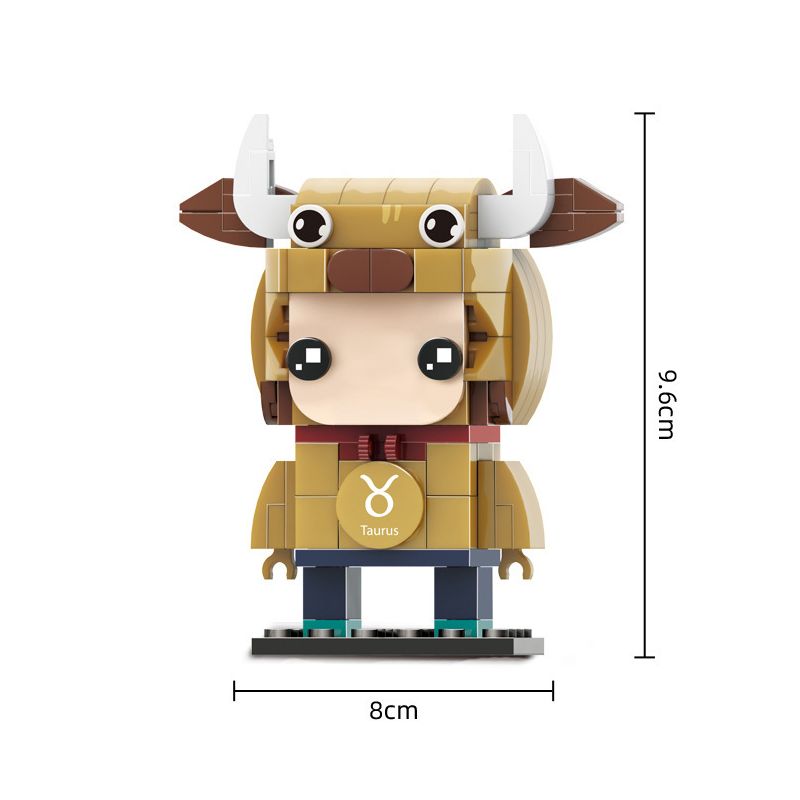 WANGE WG037 WG038 WG039 WG040 WG041 WG042 WG043 WG044 WG045 WG046 WG047 WG048 non  MƯỜI HAI CHÒM SAO ĐẦU GẠCH 12 PHONG CÁCH bộ đồ chơi xếp lắp ráp ghép mô hình Brickheadz Nhân Vật Đầu To 1090 khối