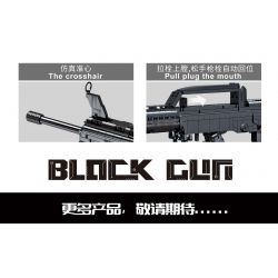 SEMBO 702990 non  95-1 SÚNG TRƯỜNG TỰ ĐỘNG bộ đồ chơi xếp lắp ráp ghép mô hình QBZ-95-1 1601 khối