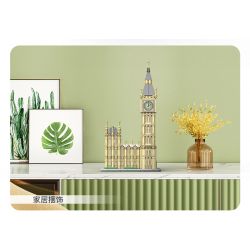XINGBAO XB-18025 18025 XB18025 non  ĐỒNG HỒ LỚN bộ đồ chơi xếp lắp ráp ghép mô hình Buildings BIG BEN 815 khối