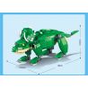 GUDI 50102 non  HUNG DỮ TYRANNOSAURUS REX BRACHIOSAURUS TRICERATOPS bộ đồ chơi xếp lắp ráp ghép mô hình CREATIVE WORKS 372 khối