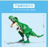 GUDI 50102 non  HUNG DỮ TYRANNOSAURUS REX BRACHIOSAURUS TRICERATOPS bộ đồ chơi xếp lắp ráp ghép mô hình CREATIVE WORKS 372 khối