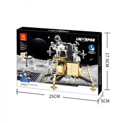WANGE 5851 non  KHÔNG GIAN TÀU THĂM DÒ APOLLO bộ đồ chơi xếp lắp ráp ghép mô hình Space THE PAWL DISCOVERY LANDER Thám Hiểm Không Gian 1023 khối