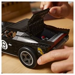 MEGA BLOKS HDJ98 non  BÁNH XE NÓNG TRÁNH tỷ lệ 1:20 bộ đồ chơi xếp lắp ráp ghép mô hình Mini Racing Pacemaker HOT WHEELS RODGER DODGER Đua Xe Mini 1011 khối